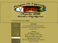 capoeira-raiz.de Webseite Vorschau