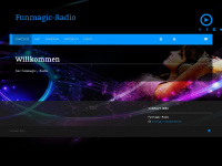 funmagic-radio.de Webseite Vorschau
