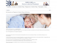 euro-care.info Webseite Vorschau