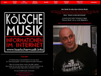 koelschemusik.info Webseite Vorschau