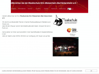 musikschule-kirn.de Webseite Vorschau