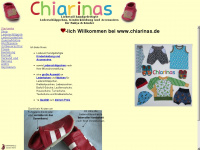 chiarinas.de Webseite Vorschau