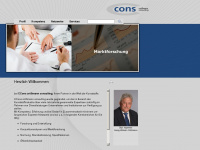 ccons.de Webseite Vorschau