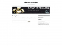 Demaskierungen.wordpress.com