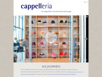 cappelleria.eu Webseite Vorschau