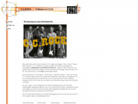 ccrock.de Webseite Vorschau