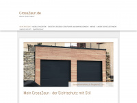 crosszaun.de Webseite Vorschau