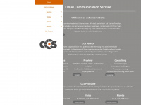 ccservice.de Webseite Vorschau
