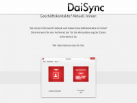 daisync.de Webseite Vorschau