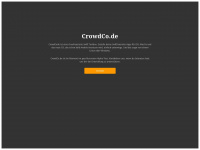 crowdco.de Webseite Vorschau