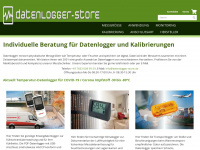 datenlogger-store.de Webseite Vorschau