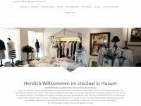 chicsaal-husum.de Webseite Vorschau