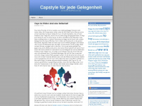 capstyle.wordpress.com Webseite Vorschau
