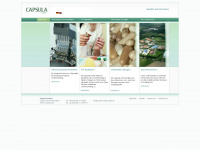 capsula-operculata.de Webseite Vorschau