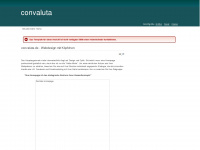 convaluta.de Webseite Vorschau