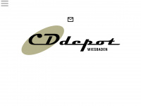 cd-depot.de Webseite Vorschau
