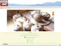 chiemgau-keramik.de Webseite Vorschau