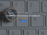 datenschutz-consult.de Webseite Vorschau