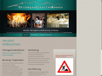 chiemgaucreativeevents.de Webseite Vorschau