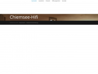 chiemsee-hifi.de Webseite Vorschau