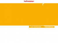 hofmeister.de Webseite Vorschau