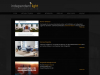 independent-light.de Webseite Vorschau