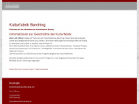 kulturfabrik-berching.de Webseite Vorschau