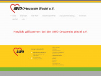 awo-wedel.de Webseite Vorschau