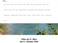 campingeichholz.ch Webseite Vorschau