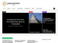 pannonien.tv Webseite Vorschau
