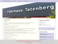 faehrhaus-tatenberg.de Webseite Vorschau