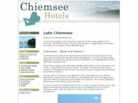 chiemseehotels.com Thumbnail