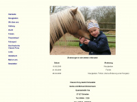 classic-pony.eu Webseite Vorschau