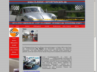 classic-sportwagen.com Webseite Vorschau