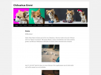 chihuahua-emmi.de Webseite Vorschau