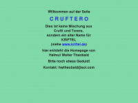 cruftero.de Webseite Vorschau