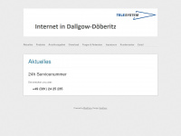 dallgow-online.de Webseite Vorschau