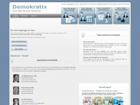 demokratix.de Webseite Vorschau