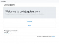 codejugglers.de Webseite Vorschau