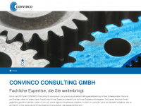 convinco-consulting.com Webseite Vorschau