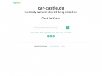 car-castle.de Webseite Vorschau