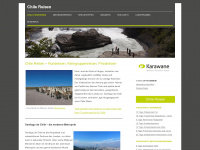 chile-reisen.de Webseite Vorschau