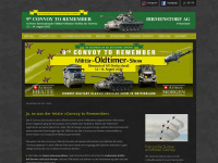 convoy-to-remember.com Webseite Vorschau