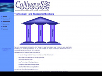 conwaves.de Webseite Vorschau