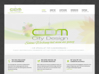 cdm-citydesign.de Webseite Vorschau