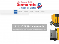 demontis.de Webseite Vorschau