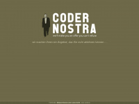 coder-nostra.de Webseite Vorschau