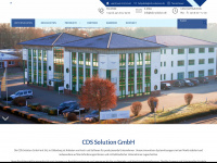 cds-solution.de Webseite Vorschau