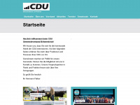 cdu-boehmenkirch.de Webseite Vorschau