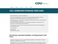 cdu-brechen.de Webseite Vorschau